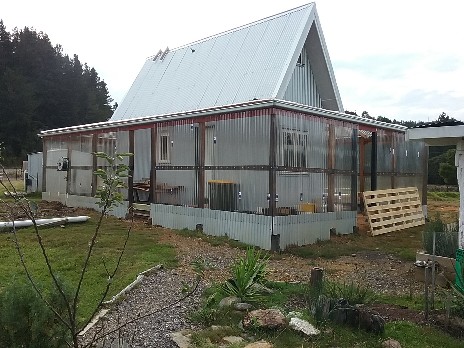 greenhouse wall cladding