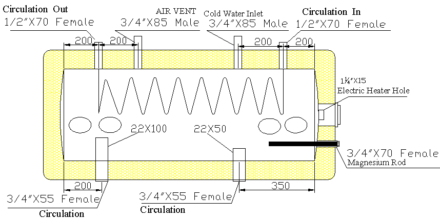 solar HW diagram